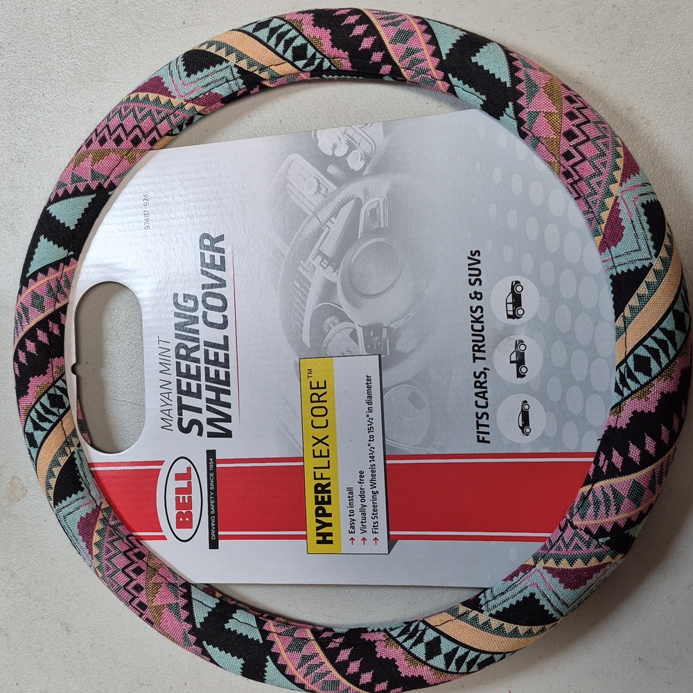 BELL Mayan Mint Steering Wheel Cover - New